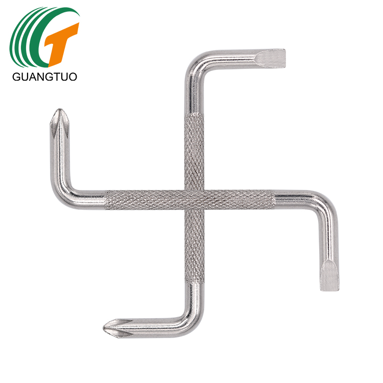 Cross Thread Alan Key 2 In 1 Z Shaped Allen Key Slotted and Cross Tip - Dongguan Guangtuo ...