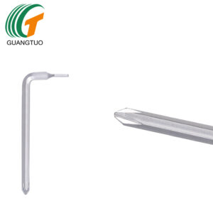 2 In 1 L Shaped Allen Key Slotted and Cross Tip