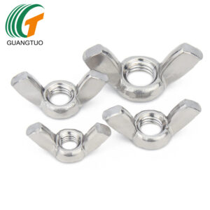 Zinc Plated Butterfly Wing Nut Hand Tighten Nut Metric Thread